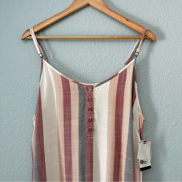 RipCurl Drifter Stripe Maxi Dress Size XL - Picture 4 of 7